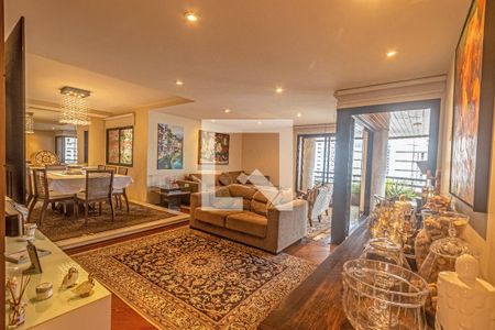 Sala de apartamento à venda com 4 quartos, 220m² em Vila Uberabinha, São Paulo