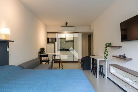 Sala/Quarto de kitnet/studio à venda com 1 quarto, 31m² em Consolação, São Paulo