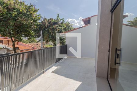 Varanda da Sala de casa à venda com 3 quartos, 124m² em Nova Vista, Belo Horizonte