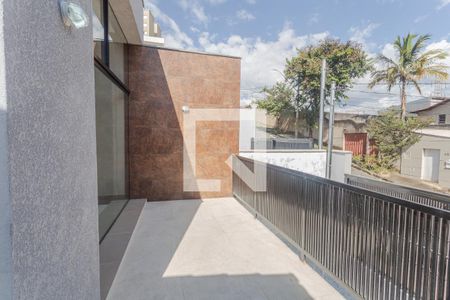 Varanda da Sala de casa à venda com 3 quartos, 124m² em Nova Vista, Belo Horizonte