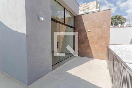 Varanda da Sala de casa à venda com 3 quartos, 124m² em Nova Vista, Belo Horizonte