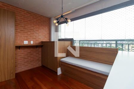 Sala - Varanda de apartamento para alugar com 2 quartos, 93m² em Jardim Caravelas, São Paulo