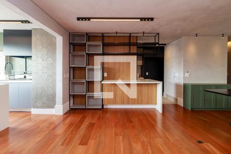 Sala de apartamento para alugar com 2 quartos, 93m² em Jardim Caravelas, São Paulo