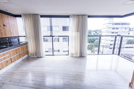 Varanda gourmet de apartamento para alugar com 4 quartos, 176m² em Itapoã, Belo Horizonte