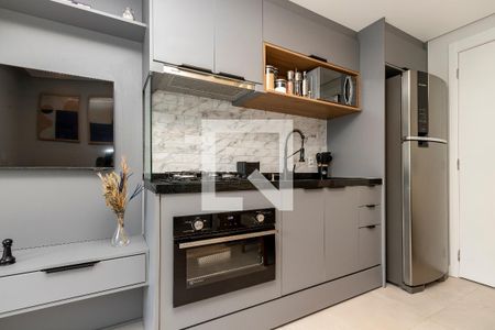 Sala/ Cozinha de apartamento para alugar com 2 quartos, 37m² em Jardim Caravelas, São Paulo