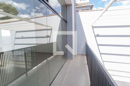 Varanda da Sala/Cozinha de casa à venda com 3 quartos, 157m² em Nova Vista, Belo Horizonte