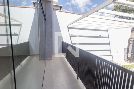 Varanda da Sala/Cozinha de casa à venda com 3 quartos, 157m² em Nova Vista, Belo Horizonte