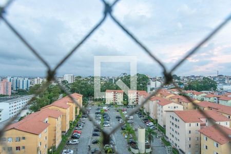 Vista da Varanda da sala  de apartamento à venda com 2 quartos, 54m² em Campanário, Diadema