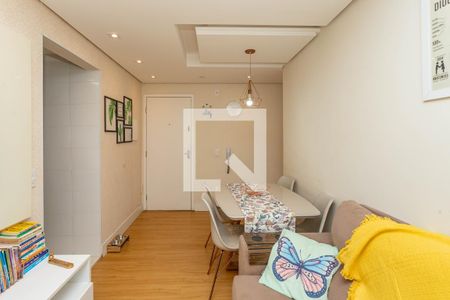 Sala  de apartamento à venda com 2 quartos, 54m² em Campanário, Diadema