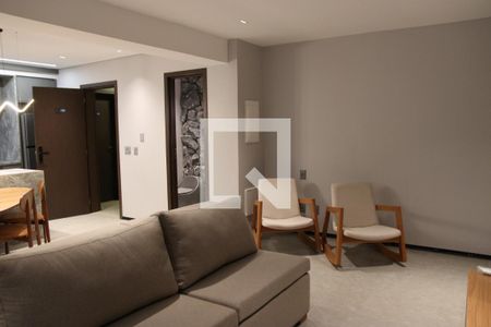 Sala de apartamento para alugar com 1 quarto, 79m² em Setor Marista, Goiânia