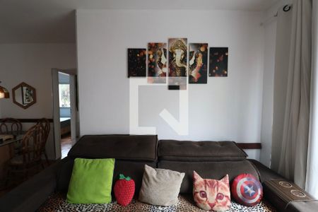 Sala de apartamento para alugar com 2 quartos, 75m² em Jardim Vitoria, Guarujá