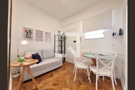 Sala de apartamento para alugar com 1 quarto, 32m² em Flamengo, Rio de Janeiro