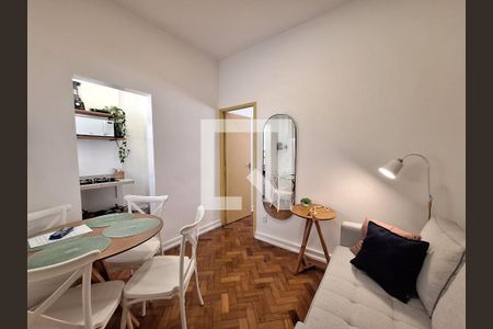 Sala de apartamento para alugar com 1 quarto, 32m² em Flamengo, Rio de Janeiro