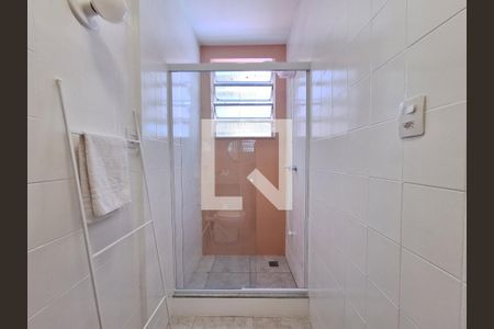 Banheiro da suíte de apartamento para alugar com 1 quarto, 32m² em Flamengo, Rio de Janeiro