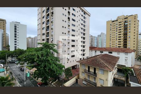 Vista da Sala de apartamento para alugar com 1 quarto, 57m² em Ponta da Praia, Santos