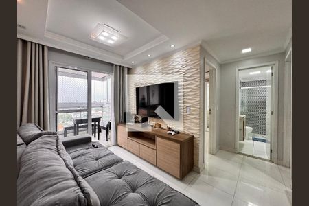 Sala de apartamento à venda com 2 quartos, 61m² em Paraíso, Santo André