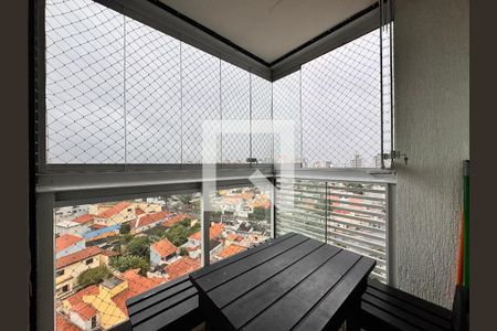 Sacada  de apartamento à venda com 2 quartos, 61m² em Paraíso, Santo André