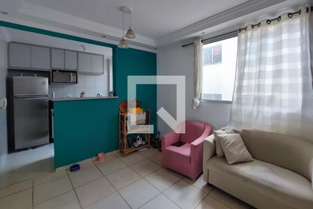 Sala de apartamento à venda com 2 quartos, 49m² em Vila Satúrnia, Campinas