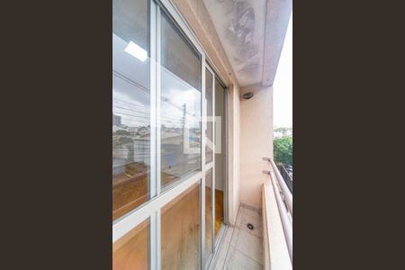 Varanda da Sala de apartamento para alugar com 1 quarto, 54m² em Vila Francisco Matarazzo, Santo André