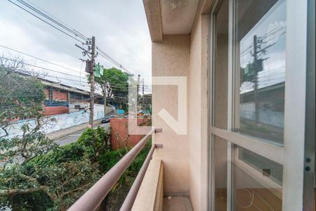 Varanda da Sala de apartamento para alugar com 1 quarto, 54m² em Vila Francisco Matarazzo, Santo André