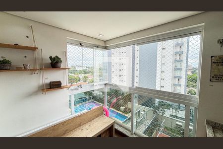 Sala - Sala de Jantar Varanda de apartamento à venda com 2 quartos, 72m² em Vila Assunção, Santo André