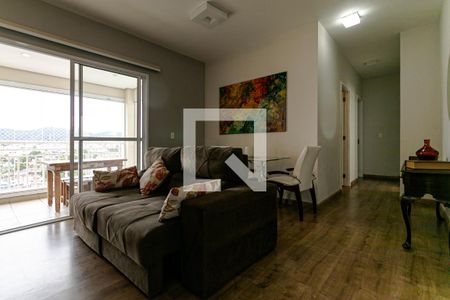 Sala de apartamento para alugar com 3 quartos, 88m² em Cezar de Souza, Mogi das Cruzes