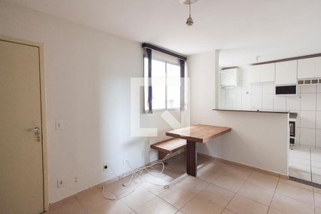 Sala de apartamento para alugar com 2 quartos, 49m² em Martins, Uberlândia