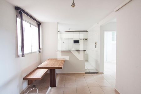 Sala de apartamento para alugar com 2 quartos, 49m² em Martins, Uberlândia