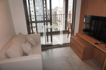 Sala de apartamento para alugar com 1 quarto, 33m² em Pinheiros, São Paulo