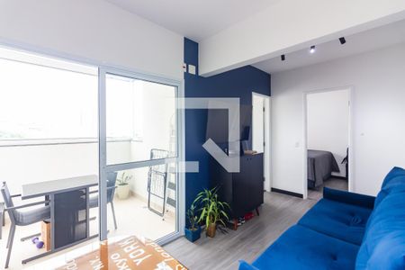 Sala de apartamento à venda com 1 quarto, 39m² em Vila Osasco, Osasco