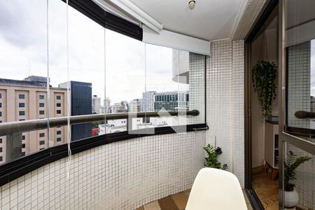 Varanda de apartamento para alugar com 1 quarto, 38m² em Bela Vista, São Paulo