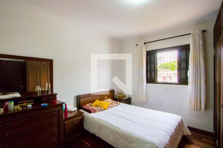 Quarto 1 - Suíte de casa à venda com 2 quartos, 500m² em Vila Eldizia, Santo André