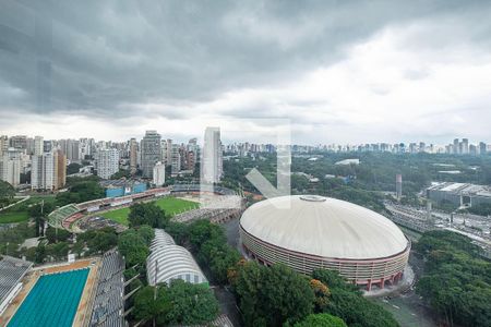 Sala - VIsta de apartamento à venda com 3 quartos, 124m² em Paraíso, São Paulo