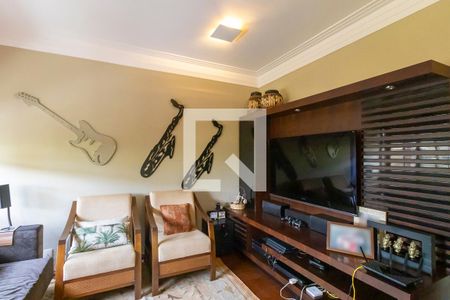 Sala de TV de casa de condomínio à venda com 3 quartos, 440m² em Jardim Botânico (sousas), Campinas