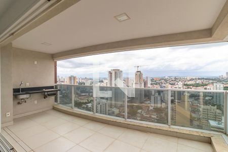 Varanda da Sala de apartamento à venda com 3 quartos, 145m² em Cambuí, Campinas