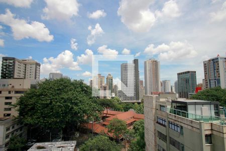 Vista Sala de Estar de apartamento à venda com 2 quartos, 90m² em Funcionários, Belo Horizonte