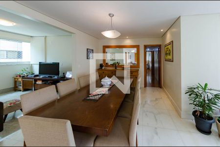 Sala de apartamento à venda com 4 quartos, 165m² em Serra, Belo Horizonte