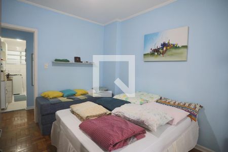 Quarto 1 de apartamento para alugar com 1 quarto, 50m² em Embaré, Santos