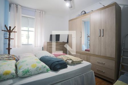 Quarto 1 de apartamento para alugar com 1 quarto, 50m² em Embaré, Santos