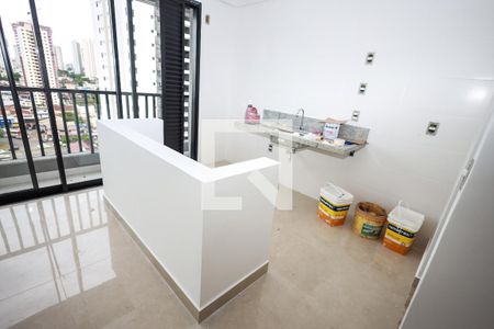 Cozinha de apartamento para alugar com 1 quarto, 48m² em Setor Bueno, Goiânia