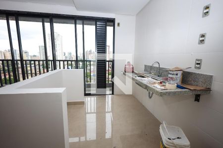 Cozinha de apartamento para alugar com 1 quarto, 48m² em Setor Bueno, Goiânia