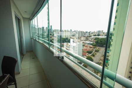 Varanda da Sala de apartamento para alugar com 2 quartos, 86m² em Jardim América, Goiânia