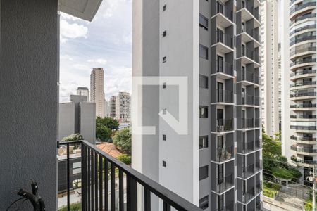 Varanda de apartamento para alugar com 1 quarto, 27m² em Vila Olímpia, São Paulo