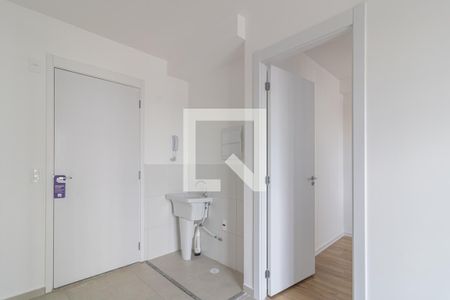 Cozinha de apartamento para alugar com 1 quarto, 27m² em Vila Olímpia, São Paulo