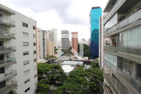 Vista da Varanda de apartamento para alugar com 3 quartos, 181m² em Indianópolis, São Paulo