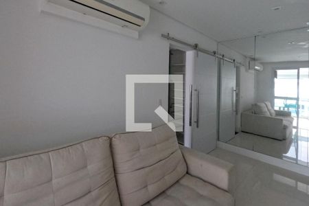 Sala de apartamento para alugar com 1 quarto, 48m² em Ponta da Praia, Santos