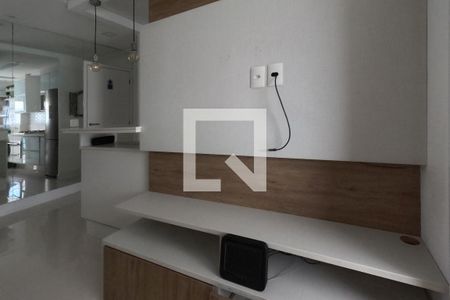 Sala de apartamento para alugar com 1 quarto, 48m² em Ponta da Praia, Santos