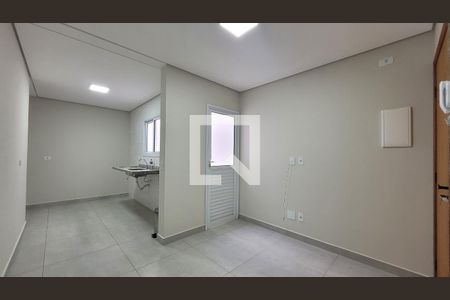 Sala  de apartamento para alugar com 2 quartos, 45m² em Vila Metalúrgica, Santo André