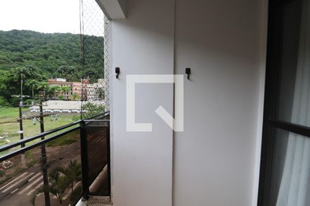 Varanda de apartamento para alugar com 2 quartos, 77m² em Vila Julia, Guarujá