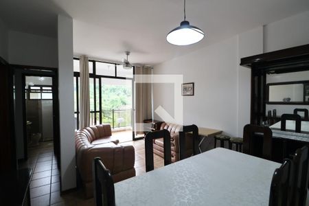 Sala de apartamento para alugar com 2 quartos, 77m² em Vila Julia, Guarujá